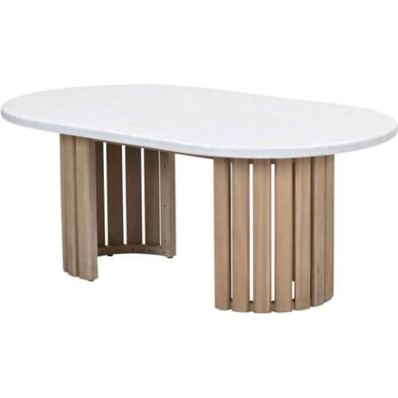 Garden Impressions Sirocco lounge dining tafel 170x100xH68 - grey sand