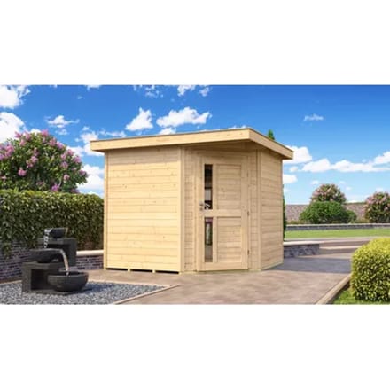 Weka Tuinhuis 229 - Onbehandeld - 239x235cm