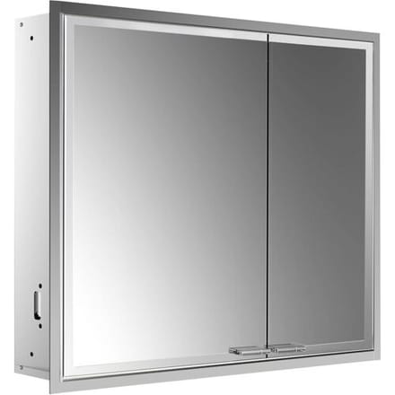 Emco asis prestige 2 LED mirror cabinet 81.5 cm, without light system, wide door left 989707103