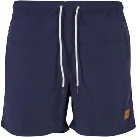 Urban Classics Block Swimshort - Navy blauw - Zwembroek