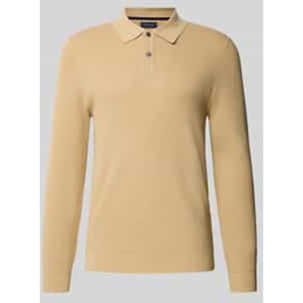Slim fit poloshirt met knoopsluiting