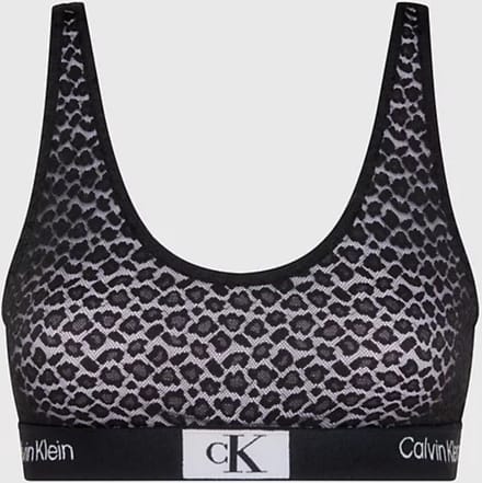 Calvin Klein BH topje Zwart Polyamide 36