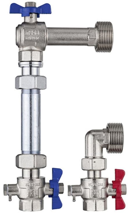 Kermi WMZ-INBOUWSET 5/4" VERTICAAL 110 PER STUK, SFVZHWMV112