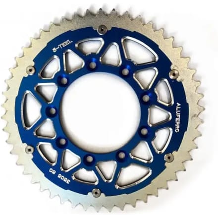 Bimetalen motorspatbordkroon S-Teel TM Racing 520
