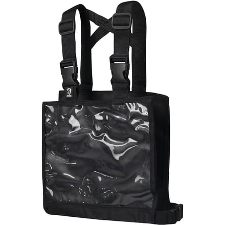 Horka rugnummer drager Eventing - zwart - one size
