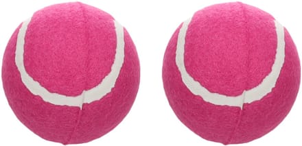 Flamingo - Hondenspeelgoed - Speelgoed Smash Tennisbal Roze - 1st