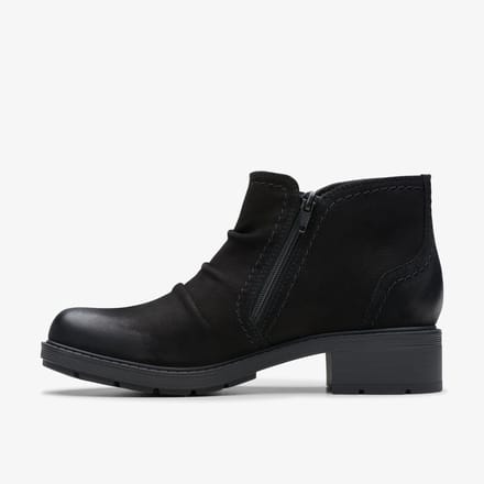 Hearth Clara Zwarte Nubuck Laarzen