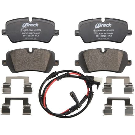 Remblokset BRECK 25720 00 554 00, achter