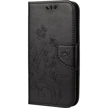 Mocaa iPhone 12 Mini Booklet Hoesje Zwart