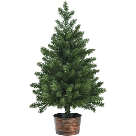 Coast Kunstkerstboom - Stabiele Potvoet - 40 x 40 x 60 cm - Groen