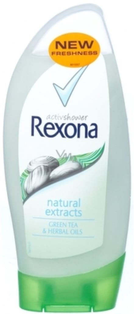 Rexona douchegel Natural Extracts Green Tea& Herbal Oils 250ML