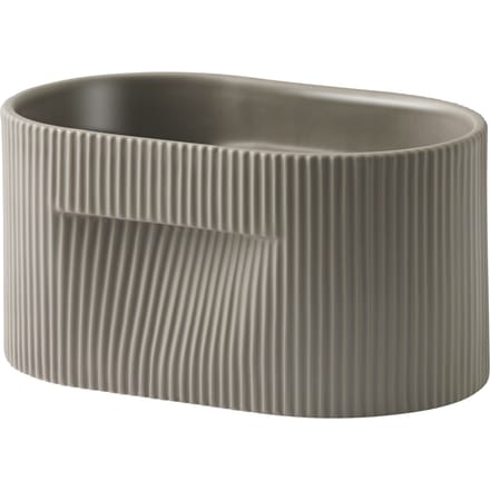 Muuto Ridge plantenbak - taupe - H 13 cm