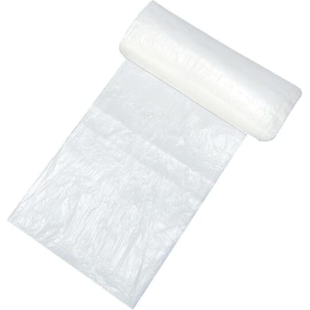 HYGOCLEAN afvalzak, transparant, 120 liter, van LDPE, 45 my