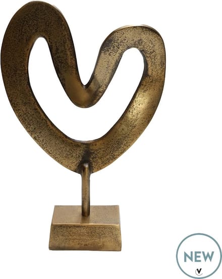 Ornament Casa nova | Aged Brass - Goud | L26 x B7 x H37 cm