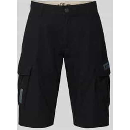 relaxed fit cargoshorts van puur katoen