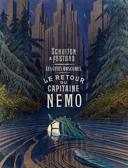 Stripboek Nieuw Avontuur Kapitein Nemo Jules Verne