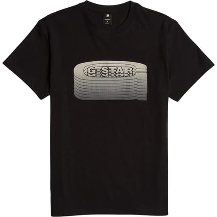 T-shirt G-Star Stacked old skool logo