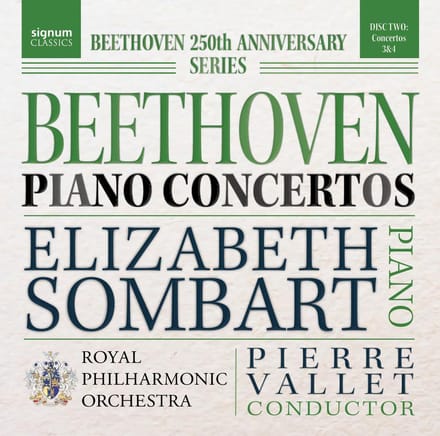 Beethoven Piano Concertos 3 & 4 - Elizabeth Sombart