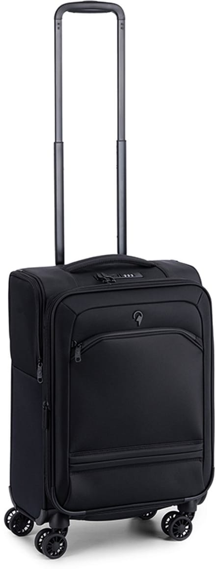 North Pioneer Boarding Handbagage koffer 55 x 35 x 20 cm - Zwart