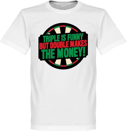 Double Makes The Money Darts T-Shirt - L