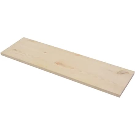 Duraline Wandplank Xs2 Massief Grenen 18mm 80x23,5cm