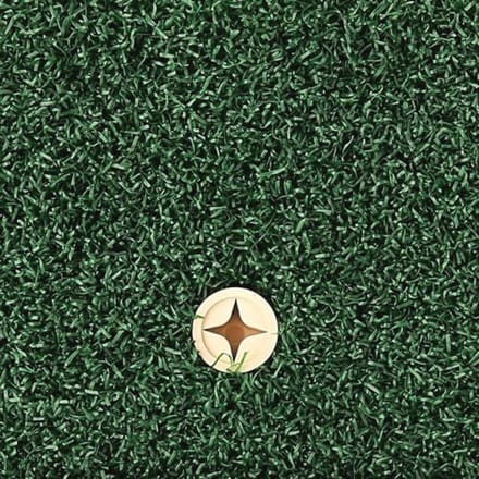 Golf lanceer mat voor precisie bij het spelen