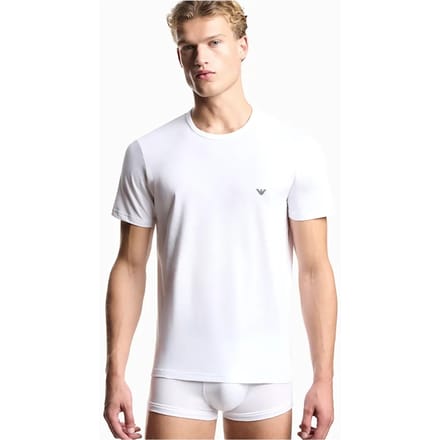 Emporio Armani Stretch Jersey Loungewear Shirt Heren (2-pack) - Maat M