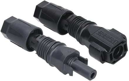 Zonnestekker Set voor Zonne-installaties - Black - Sunclix Connectoren