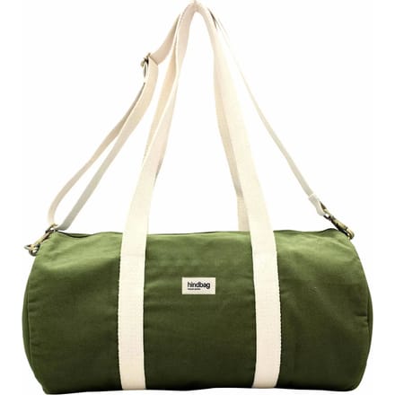 Hindbag Simon olive - weekendtas - biologisch katoen - GOTS - Groen