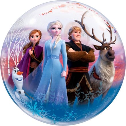 Folieballon - Frozen 2 - Bubble - 56cm - Zonder vulling