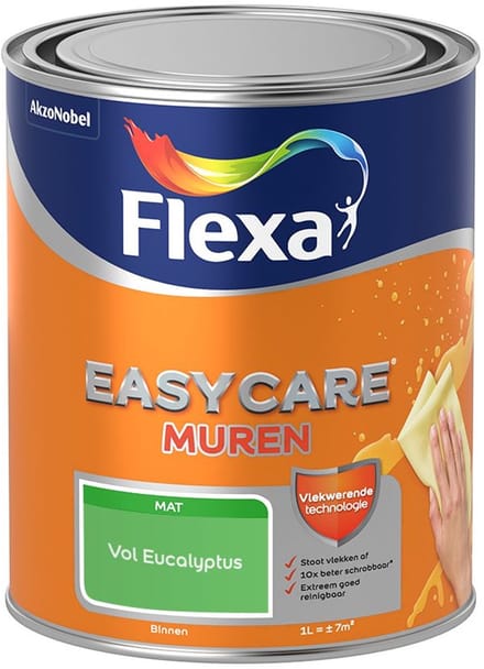 Flexa - Easycare Muren - Vol Eucalyptus - Mengverf - 1 L