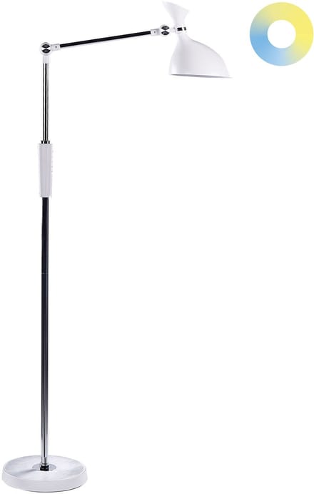 ANDROMEDA - Staande lamp - Wit - Synthetisch materiaal