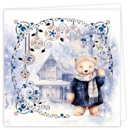 Hobbydots Cards Nr. 16 Navy Winter
