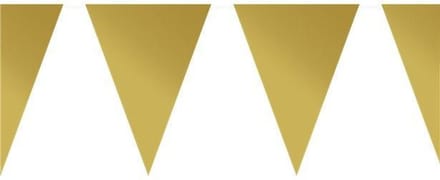 Amscan Vlaggenlijn Goud 10 Meter