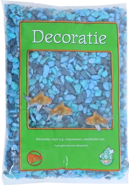 De Boon Gravel Glitter Mix 1KG Blauw