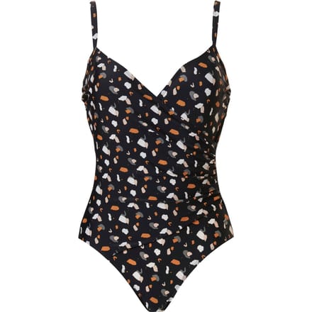 Pastunette Beach - Maat 38 - Spots - Badpak - Zwart