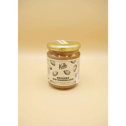 Bio 100% bruine amandelpasta 250 g