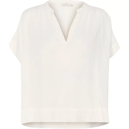 Kaffe KAmilia Wing SL Blouse Dames Blouse - Chalk