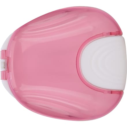 Orthodontische Retentiebox Draagbaar Volwassen Waterdicht Prothese Doos OpbergcontainerRoze roze