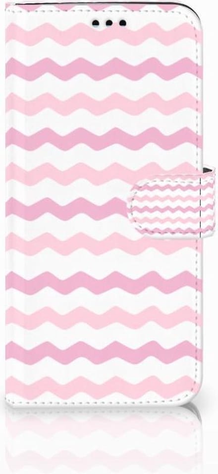 Samsung Galaxy S9 Plus Telefoon Hoesje Waves Roze