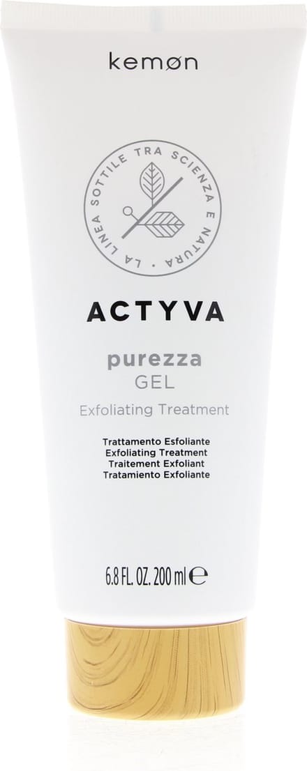Kemon Shampoo Actyva Purezza Gel Exfoliating Treatment
