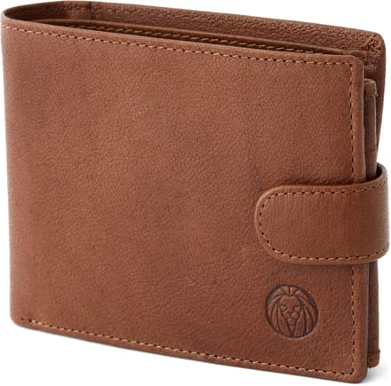 Tankleurige Ergonomische Leren Portemonnee California
