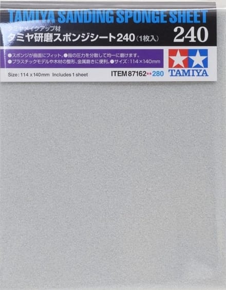 Tamiya 87162 Schuurspons korrel 240