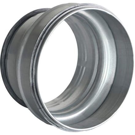 R VENT SAFE verloop voor rond luchtkanaal 125 100mm SRCDS125 100