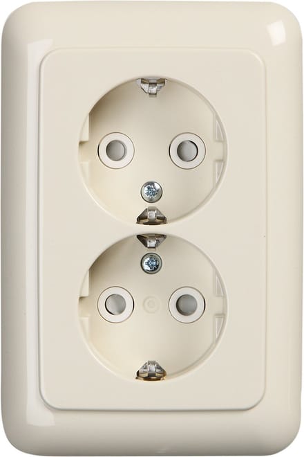 ABB Busch-Jaeger SI Wandcontactdoos (WCD-Schakelmateriaal) - 2TKA00002003 - E35DR