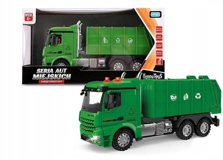 Artyk GXP-845671 Vuilniswagen Speelgoed Vrachtwagen 30cm
