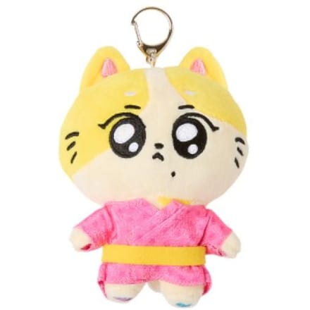 ENHYPEN - [ENCHIN] JAPAN Officiële MD - PLUCHE SLEUTELHANGER JUNGWON beige