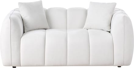 NESS - Tweezitsbank - Gebroken wit - Polyester