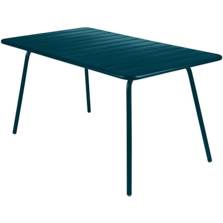 Fermob LUXEMBOURG Comfort 6 tafel - 21 acapulcoblauw