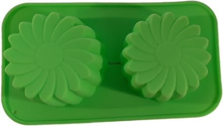 EIZOOK bloem vorm - 2 vormen - Siliconen